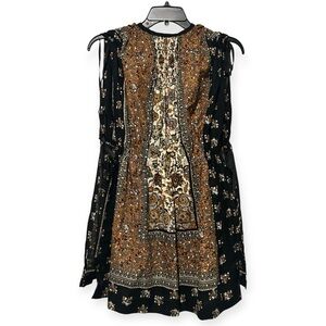 Handmade Smock Bohemian Cotton Feel Floral Cortagecore Apron